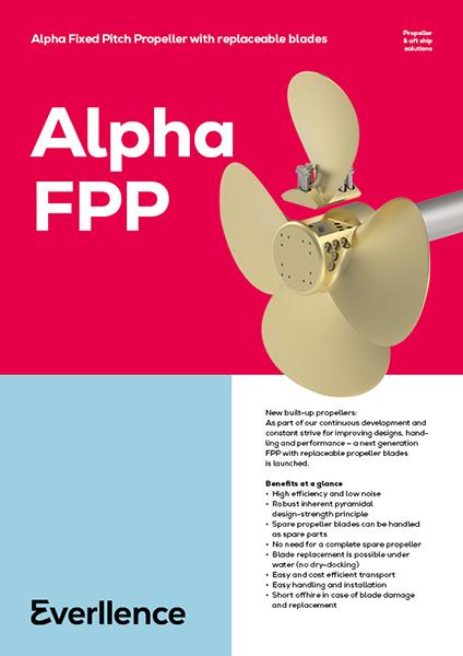 Alpha FPP Replaceable Blades